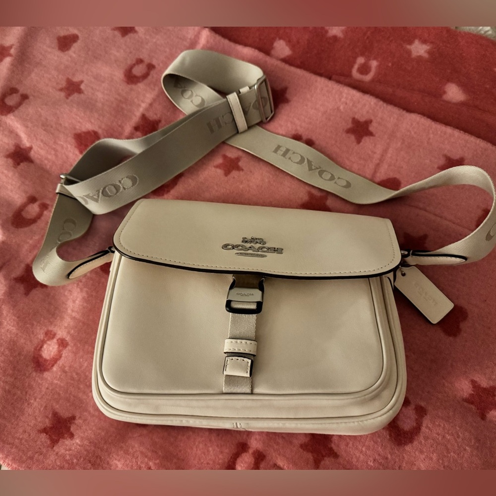 Coach Beige Crossbody Bag